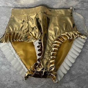 Char Workroom Gold Shorts